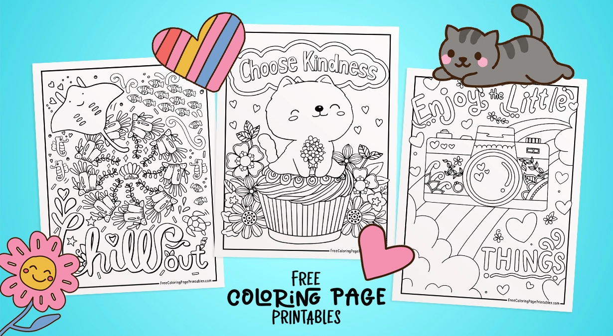 Inspirational Quotes Coloring Pages