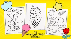 Simple Easy Coloring Pages